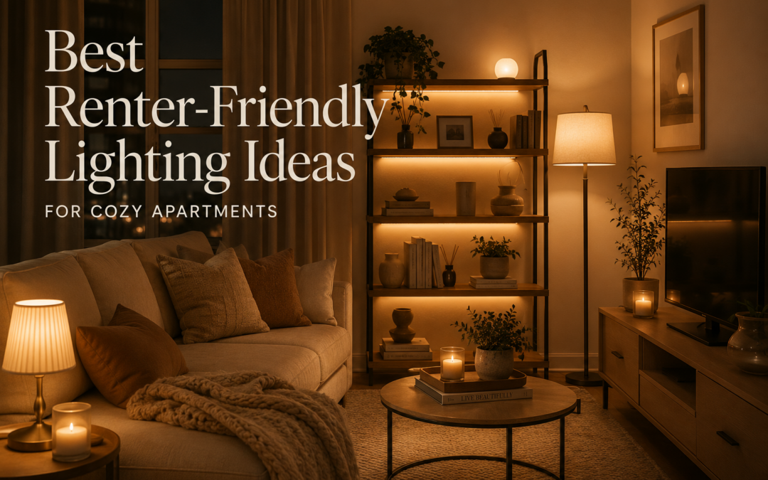 Best Renter-Friendly Lighting Ideas for Cozy Apartments
